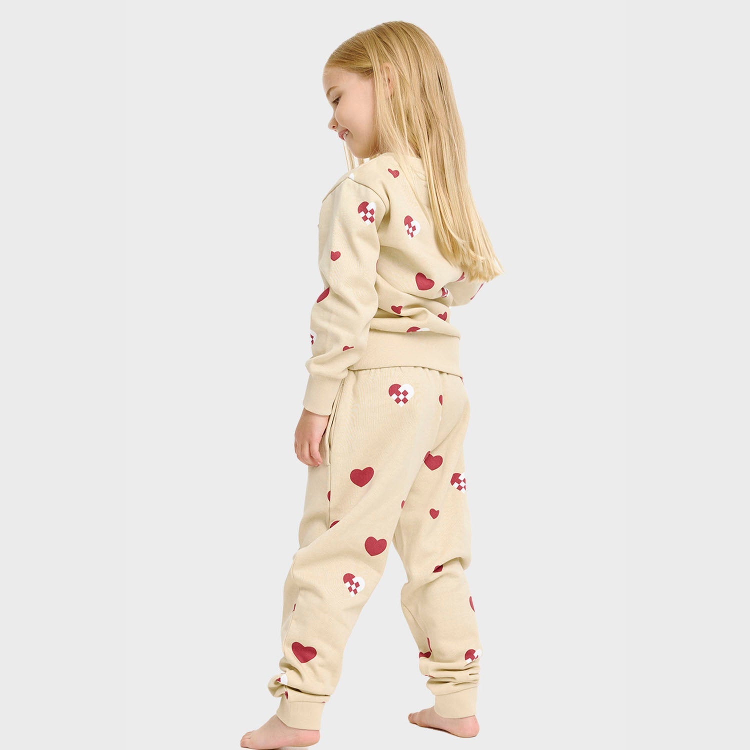 Christmas Heart Sweat Set β Kids